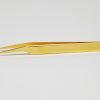 Gold L Tweezers