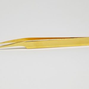 Gold L Tweezers