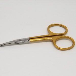 small gold scissor