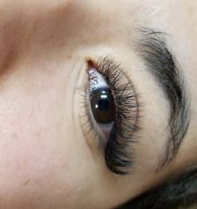 Volume eyelash extensions