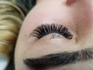 Volume eyelash extensions