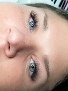 lash technician Student work