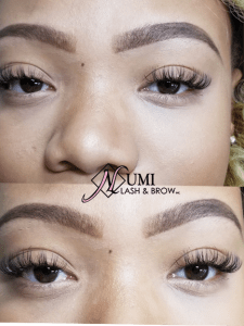 lash technician Student work